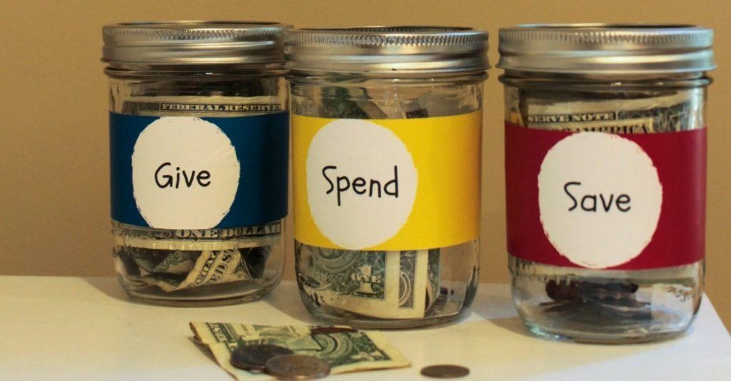 budgeting jars